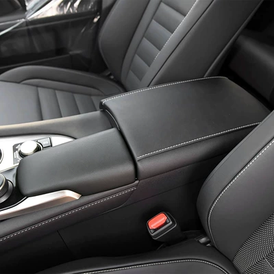Sürətlər qutusu və əl tormozu başlıqları armrest box leather cover