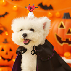 ペット犬猫小型犬子犬のお出かけ用おしゃれで可愛いアクセサリー ハロウィン用小型ウール帽子 越境で人気販売中