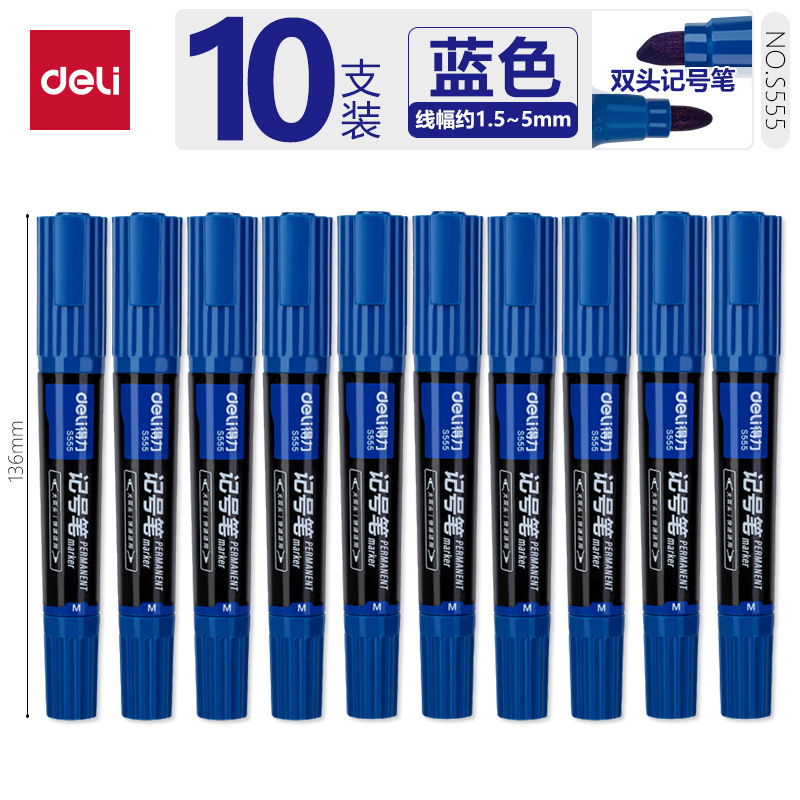 La tinta de gran capacidad de la marca de aceite de la fuerza de la tinta de la cabeza gruesa de la línea de la cabeza grande de la cabeza
