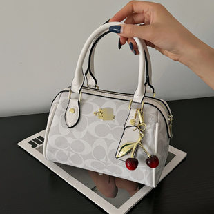 Cross-border fashion Boston pillow bag women's classic handbag urban simple commuter shoulder crossbody bag
