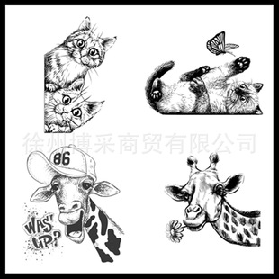 Scrapbooking �ɐۄ��� DIY�����֎���Ƥ�� ͸��ӡ�� clear stamp