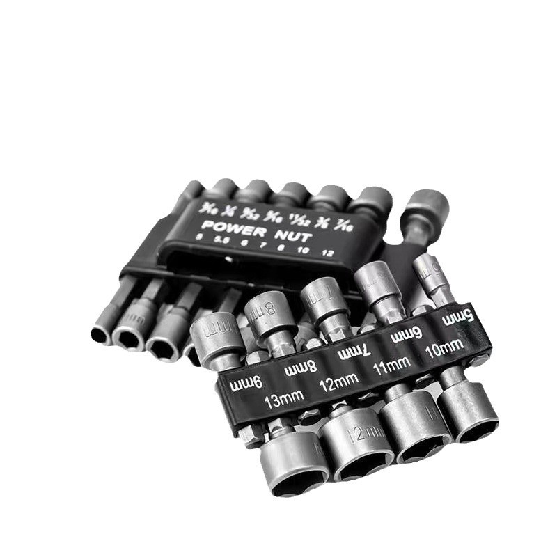 Cabeza de broca de lote con cubierta de viento, destornillador de anillo magnético, linterna, taladro eléctrico, llave de cabezal, juego hexagonal, eléctrico image 6