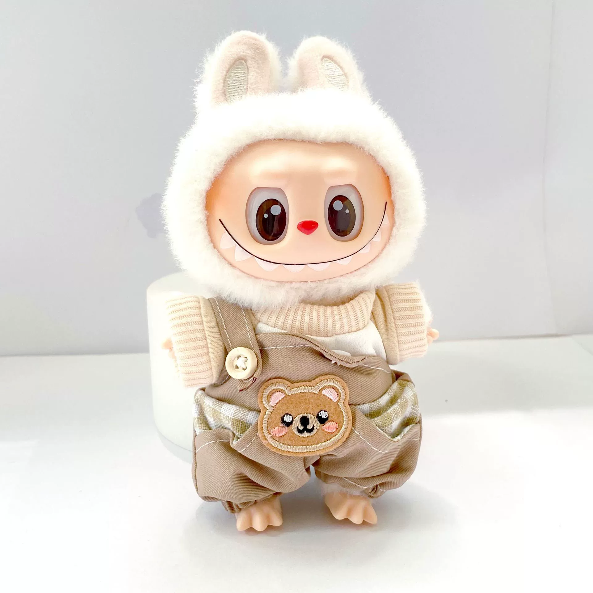 Doll plastic, overall for dressing up, second generation, children's clothing
