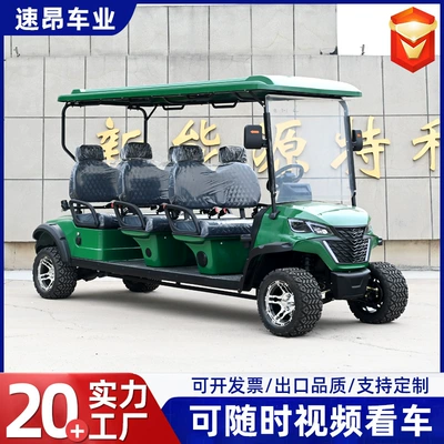 Electric Golf Carts for Tourist Areas, Airports, and Golf Courses; 2-8 Seat Electric Sightseeing Vehicles; Off-Road Golf Carts (Elektrikli qolf avtomobilləri)