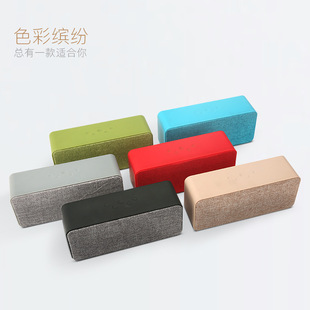 Fabric Bluetooth speaker gift subwoofer small audio smart Bluetooth speaker wholesale home V6