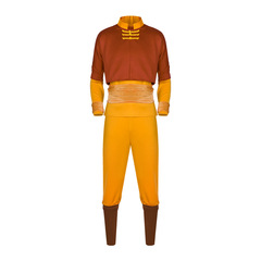 降世神通cos服最後的氣宗布米安昂真人服裝cosplay萬聖節舞台表演