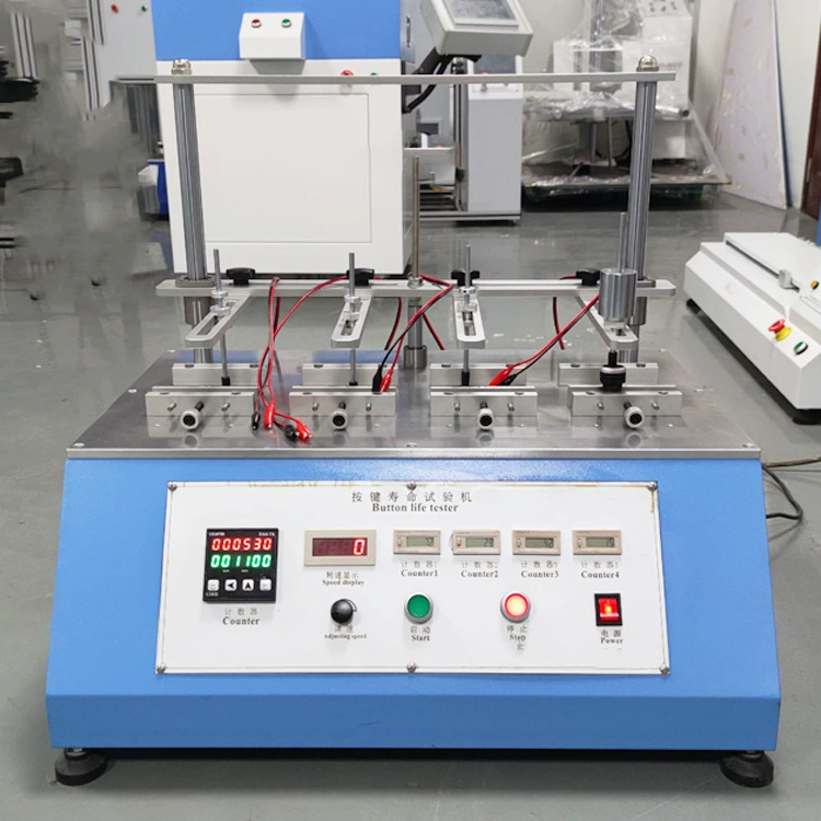 Четырехпозиционный тестер срока службы кнопок, тестер прочности нажатия кнопок, тестер усталости переключателей