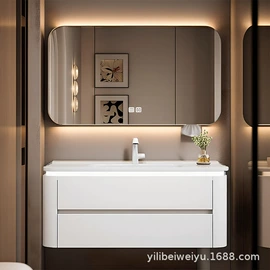 浴室柜;洗衣机组合柜;拖把盆