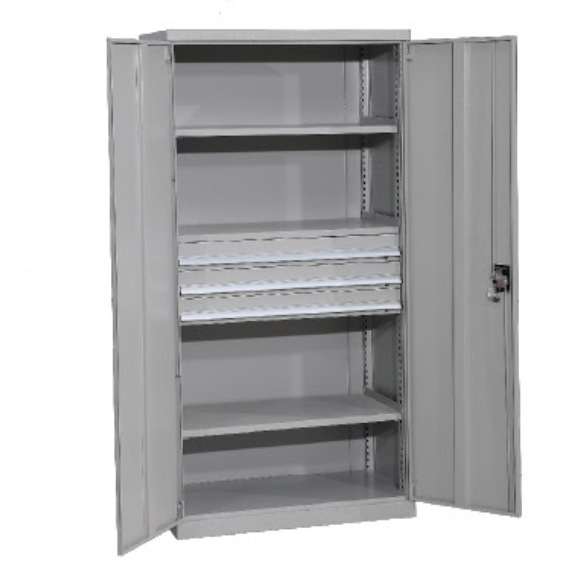 重型工具柜，双开门设计，内配抽屉隔板，厂家直销