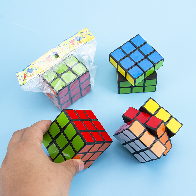 T Children's 5.3cm Rubik's Cube Children's Intellectual Toy Rubik's Cube Smooth Beginner Speed Twist Intellectual Gift
