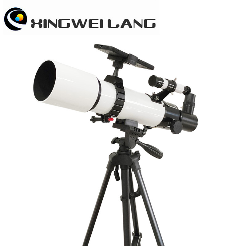 跨境工厂供应天文望远镜80500高清高倍深空专业观星大口镜望远镜