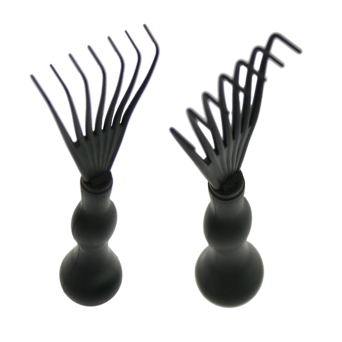 气囊气垫清洁小刷子 弯梳滚梳板梳清理头发小爪爪 清洁神器刷子