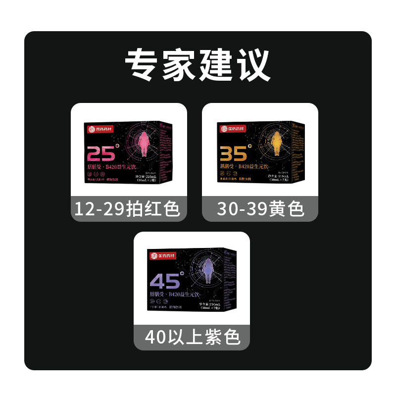 b420益生元饮淳美教授分龄定制25 35 45管理必备饮|undefined
