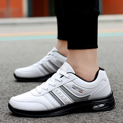 New style air-cushion fashion sports men's shoes large size cross-border golf shoes tendon sole night reflective men's low-top shoes