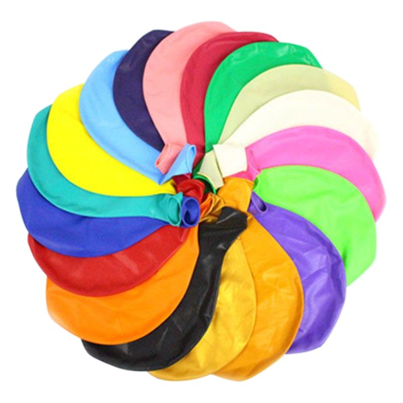 Globo de látex globo plano grande grueso de 36 pulgadas impresión redonda LOGO cara sonriente engrosada decoración mercado nocturno a la venta