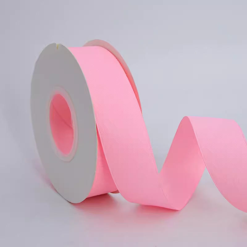 Nueva cinta de algodón de poliéster caja de pastel de cumpleaños regalo de flores arco tocado de regalo hecho a mano ramo de regalo cinta cinta