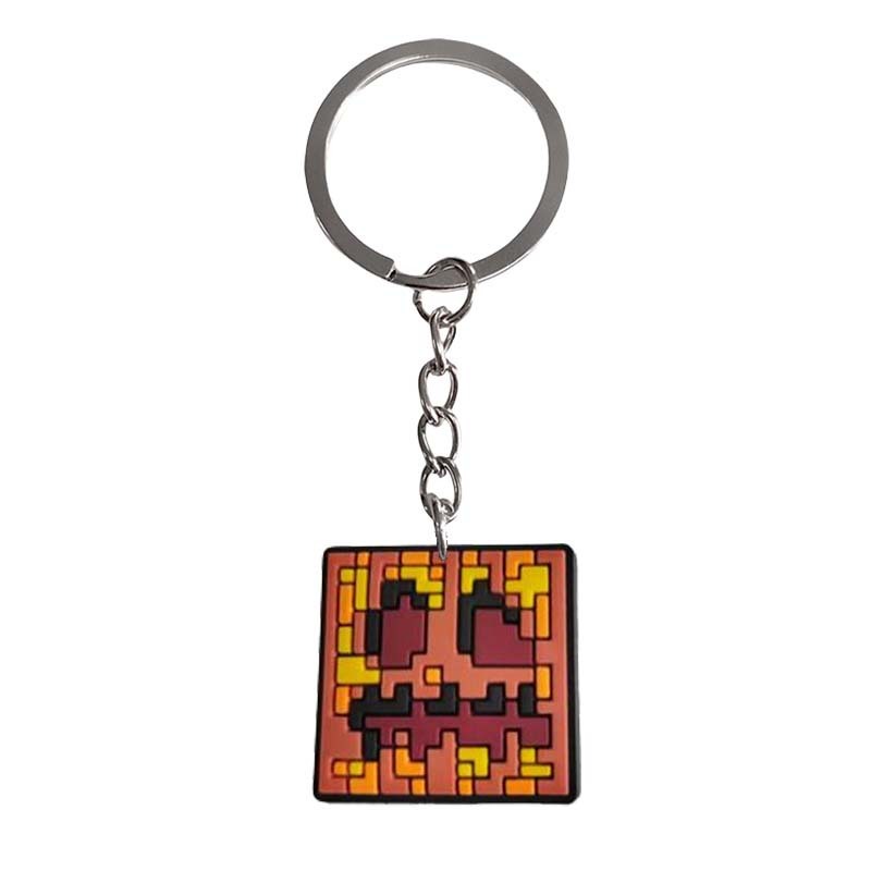 Minecraft キーホルダーシリーズ漫画アクセサリー PVC ソフトラバーキーホルダーバッグペンダント小さなスクールバッグキーホルダー|undefined