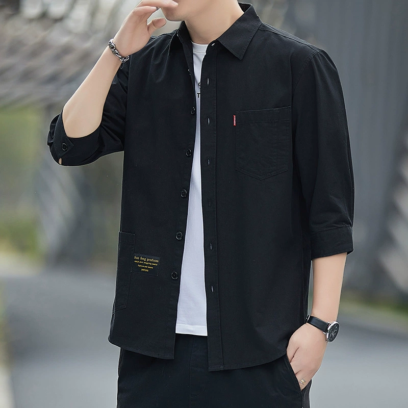 Spring-Inspired Casual Nurse Uniform Shirt Jacket by 墨上贤绅 - Stylish, Comfortable, Versatile Wear