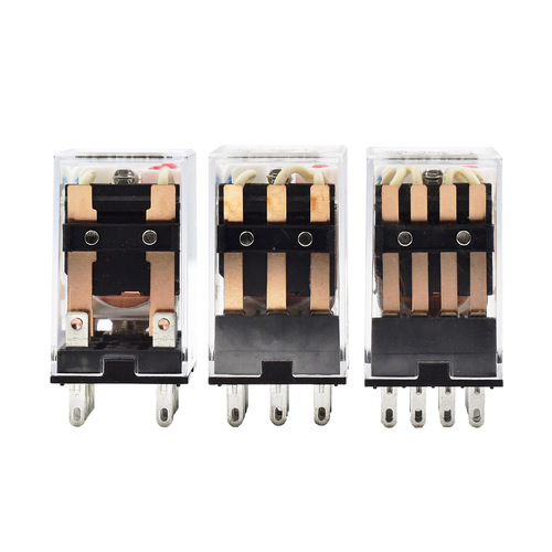 DeLixi CDZ9-52P intermediate relay 220V AC small electromagnetic DC switch 24V 8 pins 14 pins 380V