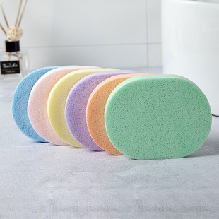 Factory direct supply pva face wash super absorbent seaweed delicate cleansing soft skin-friendly cleansing sponge