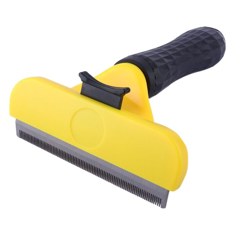 Suministros para mascotas Amazon nuevo acero inoxidable PET depilación peine flotante pelo eliminación gato y perro peine gato peine