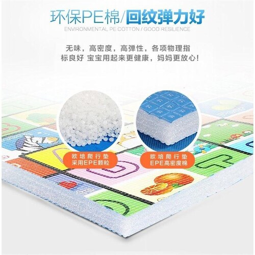 Cool insulation thickened crawling mat baby children infant crawling mat home mattress living room outdoor foam floor mat game