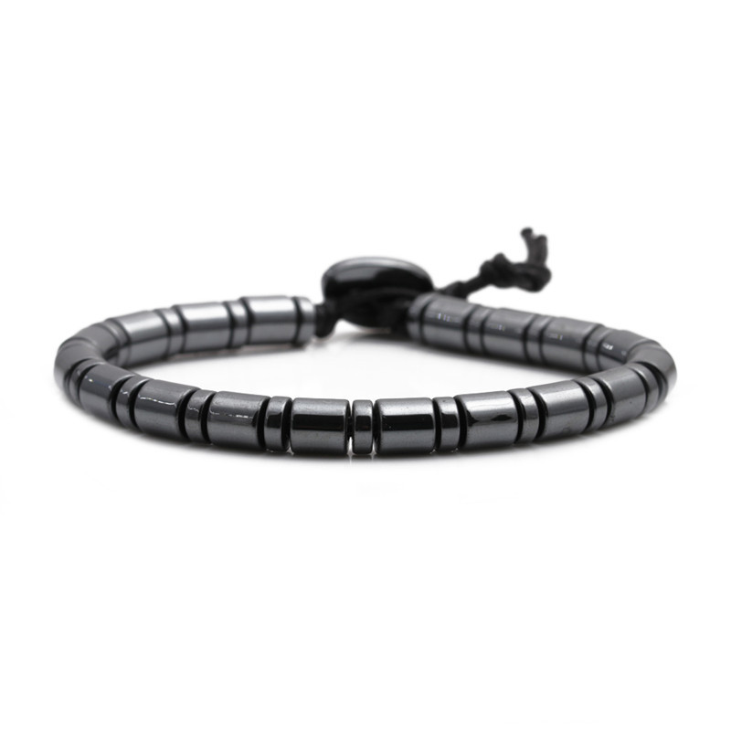 black gallstone beaded bracelet wholesale