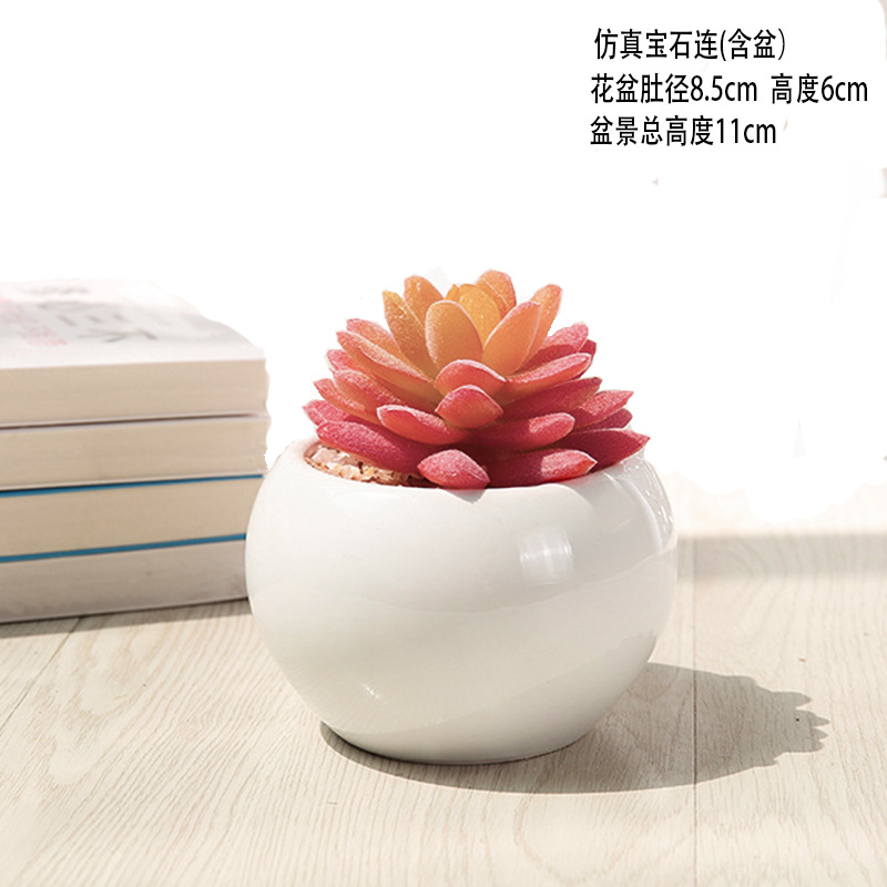 레드 + 세라믹 세면대가 있는 보석