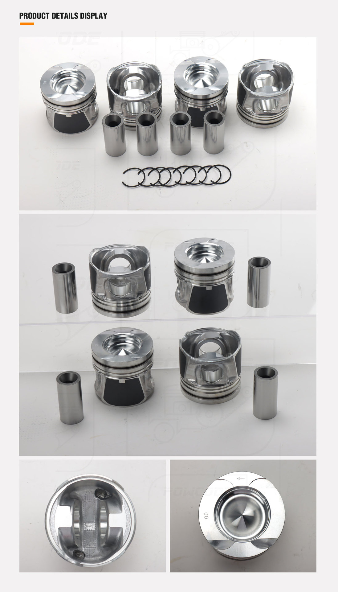 120A17400R is a brand new piston, standard size, suitable for the Renault M9T 870 2.3dci engine
