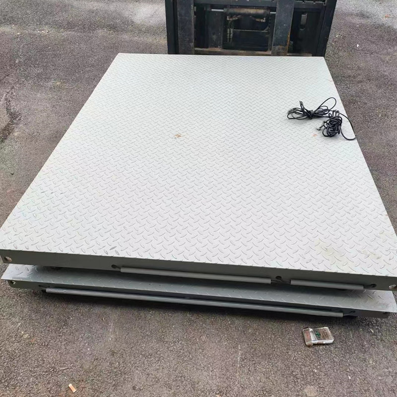 5000KG电子平台秤 榆林6000千克电子地磅 面板1厘米厚度电子磅称