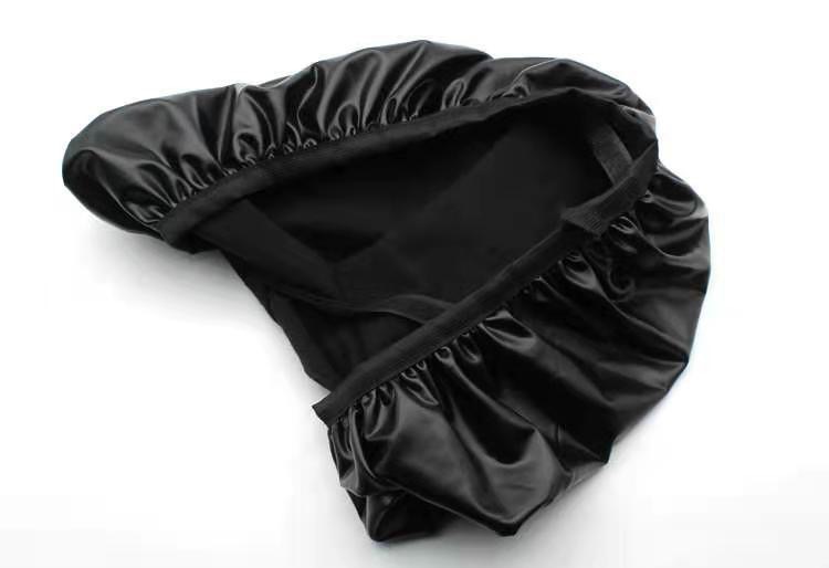 Motorcycle Electric Vehicle Fleece Cushion Cover Waterproof Leather Four Seasons Universal Heat Insulation Seat Cover Battery Car Seat Cover