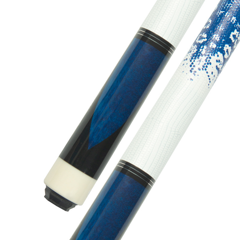 メラボア デラン 新型純正ビリヤードキュー ラージヘッドキュー 13mm 1/2分割キュー 中国式 ブラック 8/9ボール|undefined