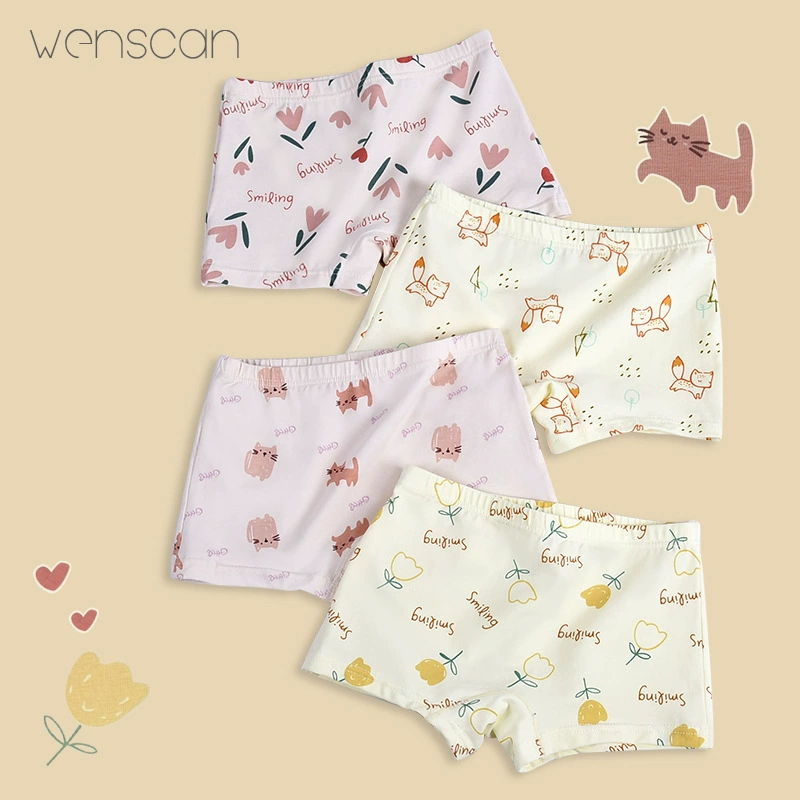Cotton antibacterial underwear, children's shorts