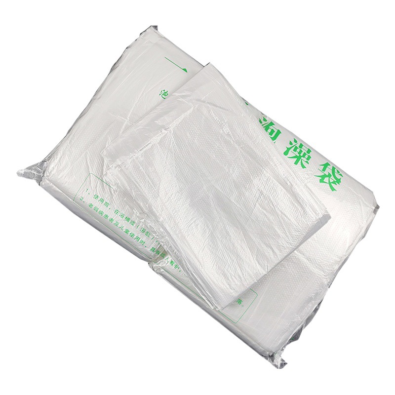 Thickened Disposable Bath Bag, Hotel Bath Bag, Household Adult Bath Bag, Wooden Bucket Bag, Bathtub Cover, Yao Bath Bag