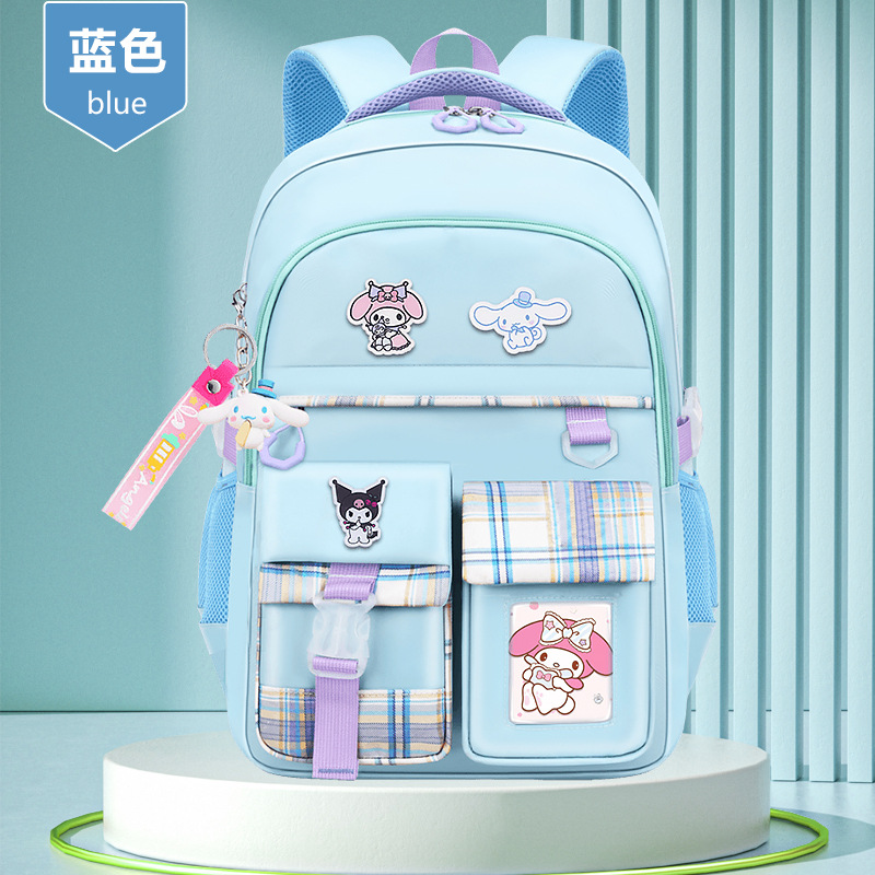 Mochila escolar de niñas para estudiantes de secundaria secundaria y secundaria, mochila de hombro ligera impermeable de gran capacidad para niños de grado 36