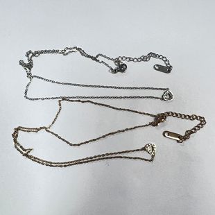 Love diamond necklace necklace ladies Europe and the United States cross-border simple micro inlay niche necklace bracelet wholesale