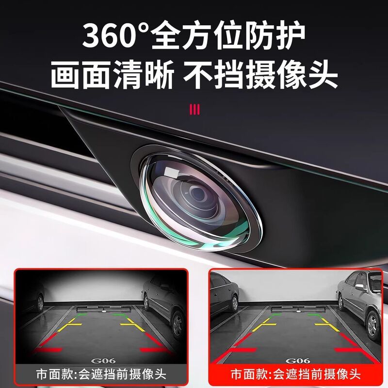 Special Protective Cover for Car Cameras, 360 Panoramic Image Lens Protective Cover, Anti-Collision and Rain-Proof Car Accessories