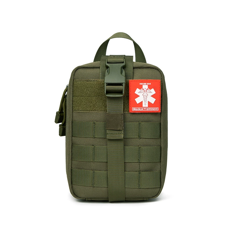 Tactics first aid kit, bag accessory, camouflage universal belt bag, travel life jacket outside climbing