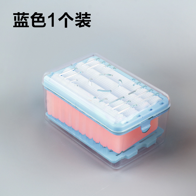 滚轮肥皂起泡器盒多功能家用沥水收纳带盖免手搓洗香皂盒学生宿舍|undefined