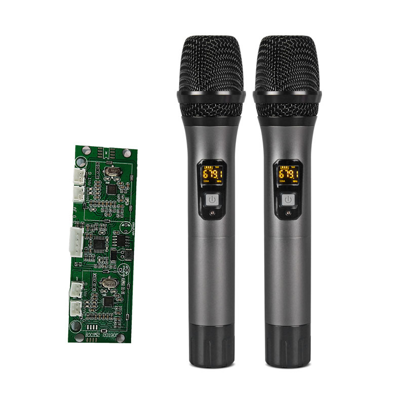 Micrófono inalámbrico U-segmento etapa rendimiento tarjeta de sonido amplificador audio Bluetooth altavoz anillo móvil karaoke universal micrófono universal