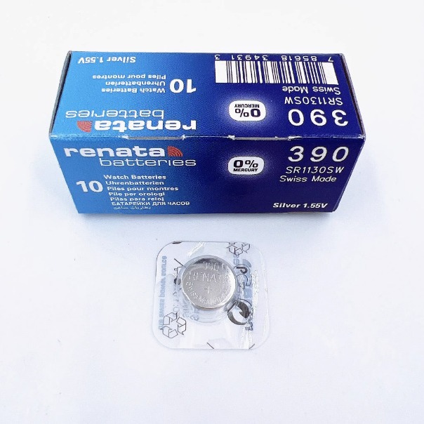 原装RENATA 390电池 SR1130SW 氧化银 纽扣电池 石英手表电子