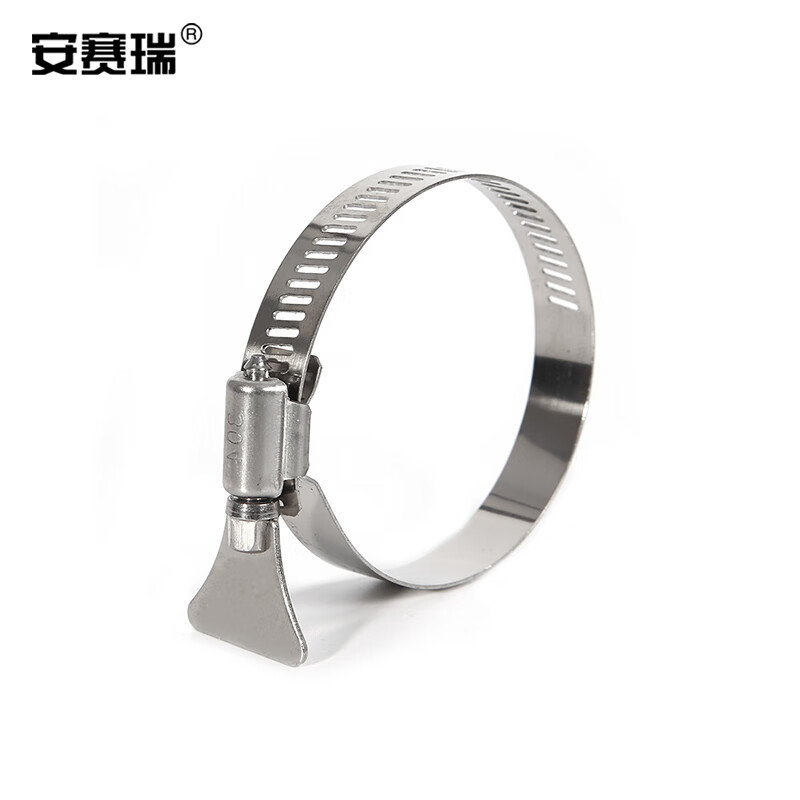 安赛瑞 喉箍 304不锈钢卡箍 Φ33-57MM 520391 10个