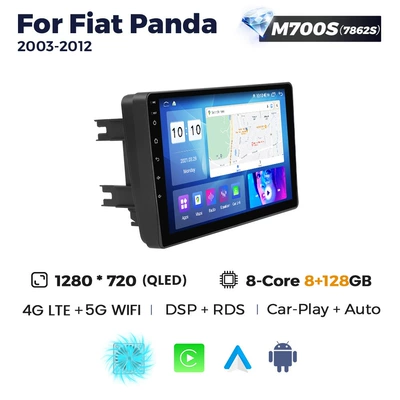 Suitable for Fiat: DVD Navigation - m700s-8128-eight-core-full-network-communication