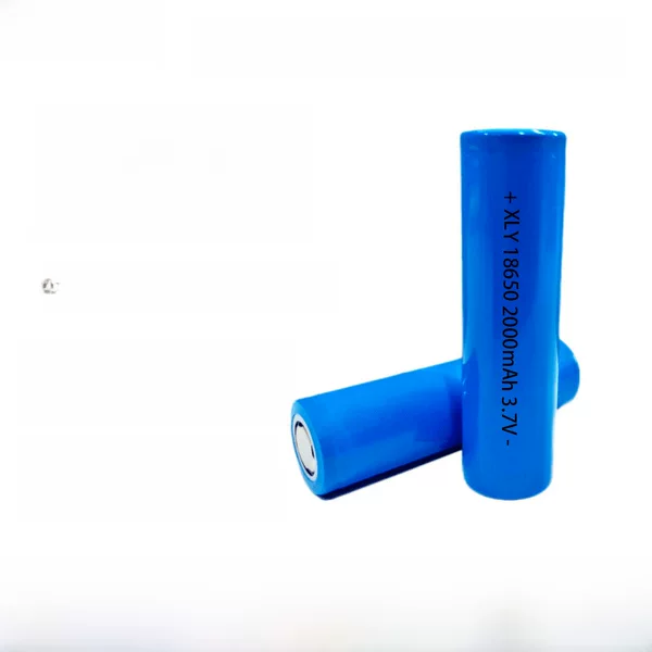 18650 Lithium Battery Power Cell 2000Mah Un38.3 Large Capacity Battery 3.7V 18650 Battery Cell Certification
