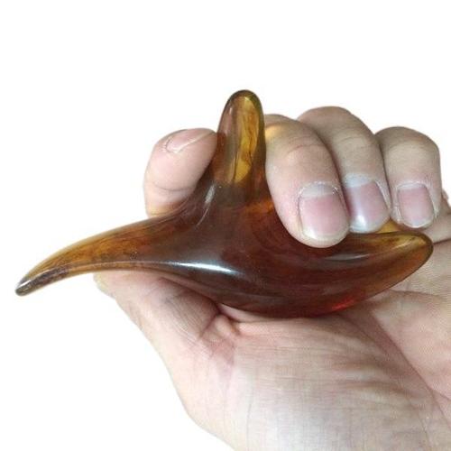 Dense wax triangle bird massager 3 prongs original point massage bird massage bird point pressure acupuncture point meridian stick small three prongs