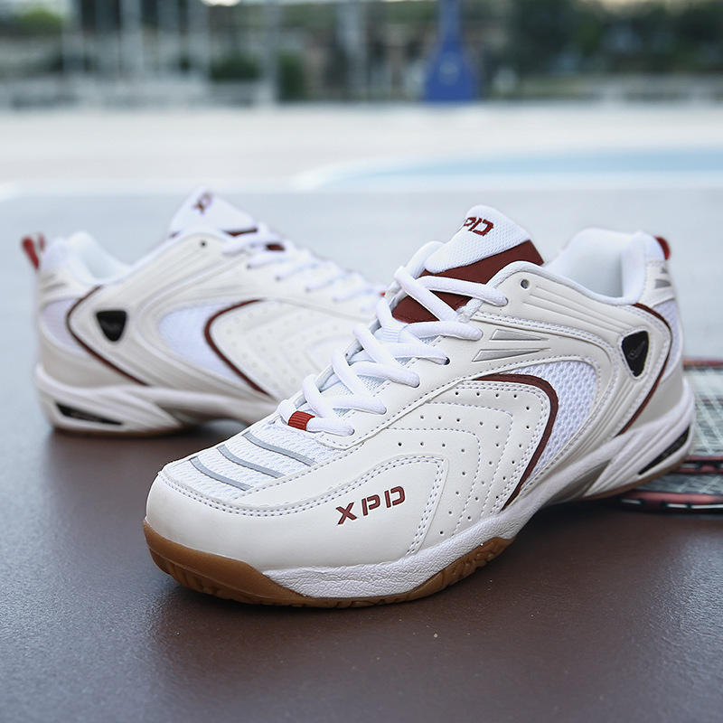 Spring and Summer New Mesh Women's Casual Shoes, Fashionable Badminton Shoes, Thick-Soled Outdoor Sports Shoes, Tennis Shoes