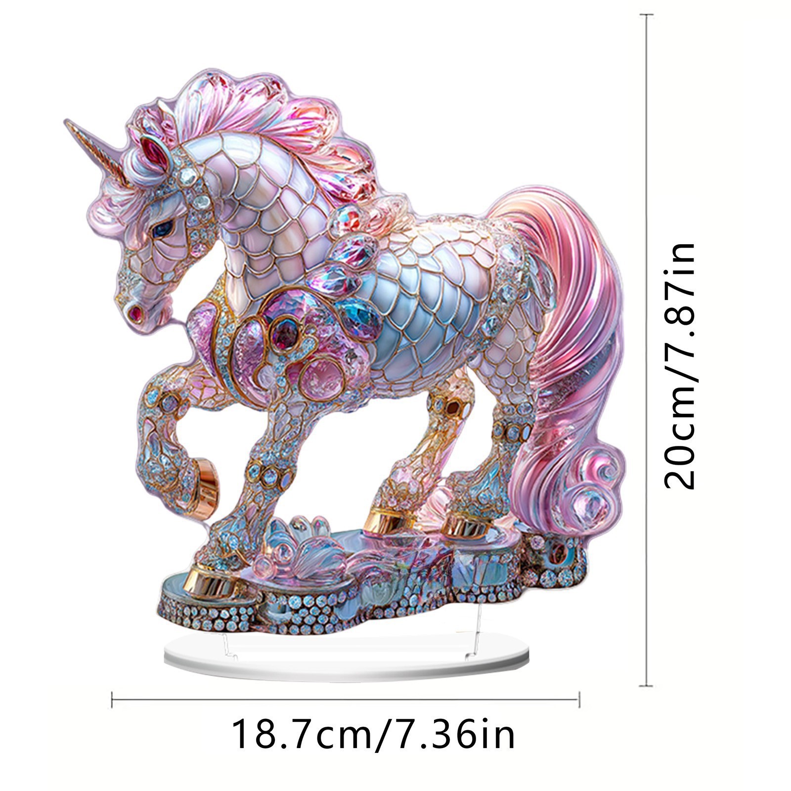 2026 Primavera Año Nuevo Gala de Primavera Pony Carro Interior Año Nuevo Colgante Acrílico Colgante