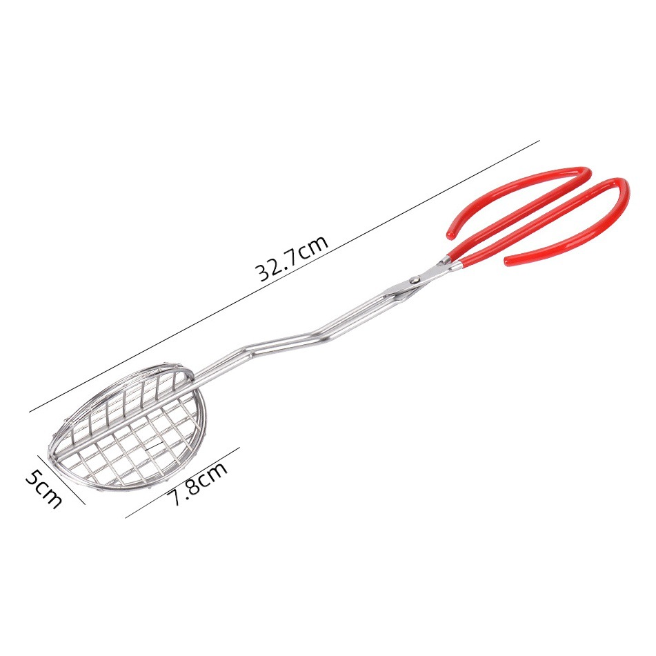 Tortillas fritas de patatas fritas clip de acero inoxidable mexicano Taco clip de cuero V-tipo Norpro Taco studio