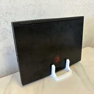 Dormitory Laptop Vertical Stand Anti-Slip Desktop Vertical Non-Adjustable Stand Space-Saving Office