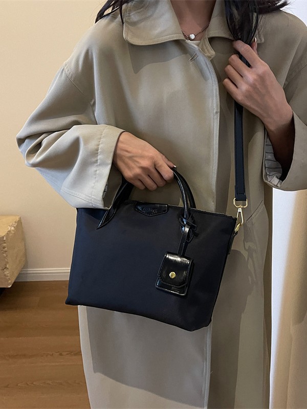 Bolso Tote Ligero de Tela Oxford para Mujer, Estilo Transfronterizo, Nuevo Modelo 2025, de Alta Gama, Moderno, de Gran Capacidad, Bolso Bandolera